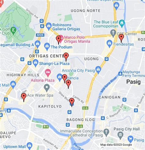 pasig map google